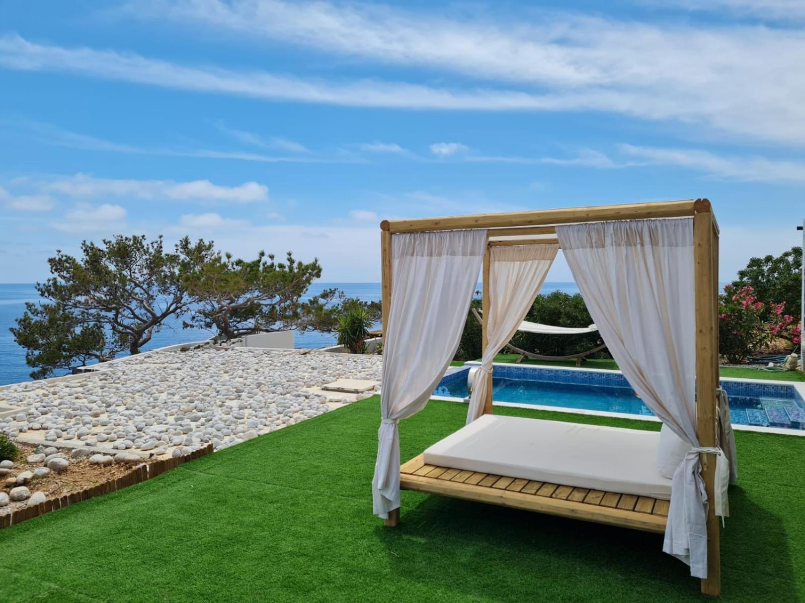 Ocean Island Villa Achlia Esterno foto